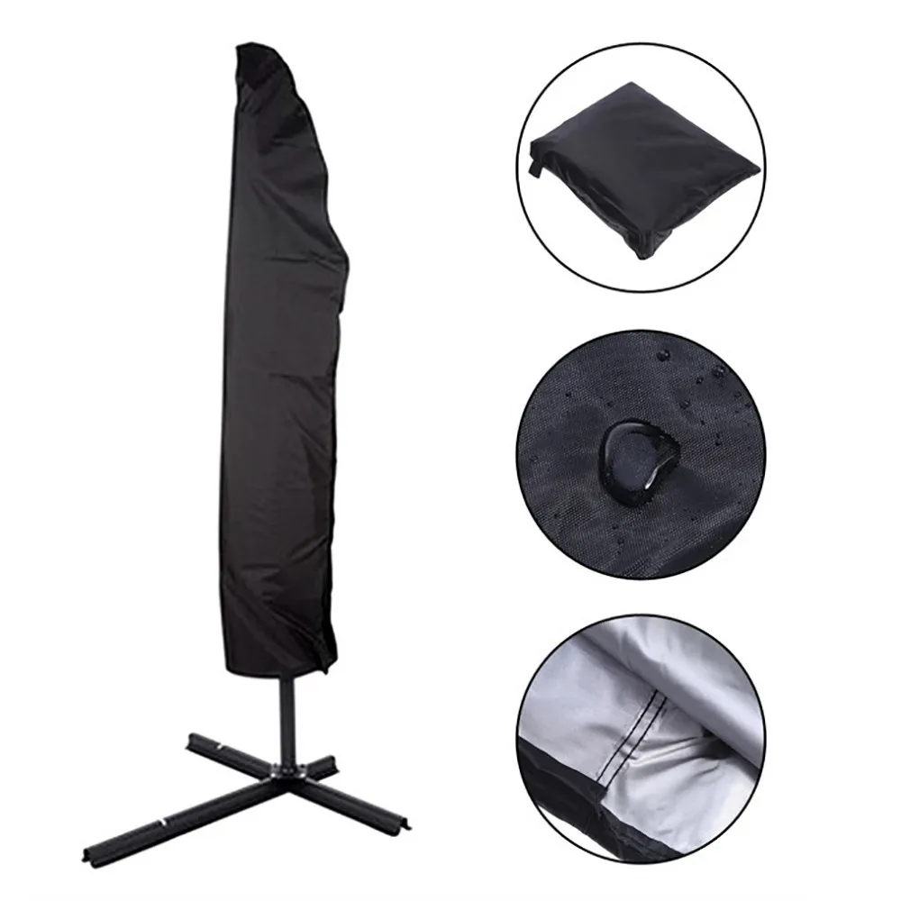 2018 New Waterproof Oxford Cloth Outdoor Umbrella Cover Garden Rain