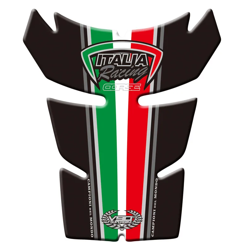 Мотоцикл 3D топливный бак защитные наклейки для Ducati 848 1098 1198 бак защитные наклейки