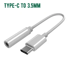 Кабель-адаптер для наушников с разъемом type-C до 3,5 мм USB 3,1 аудио адаптер для Xiaomi Mi 8 Max 2 для huawei конвертер для наушников