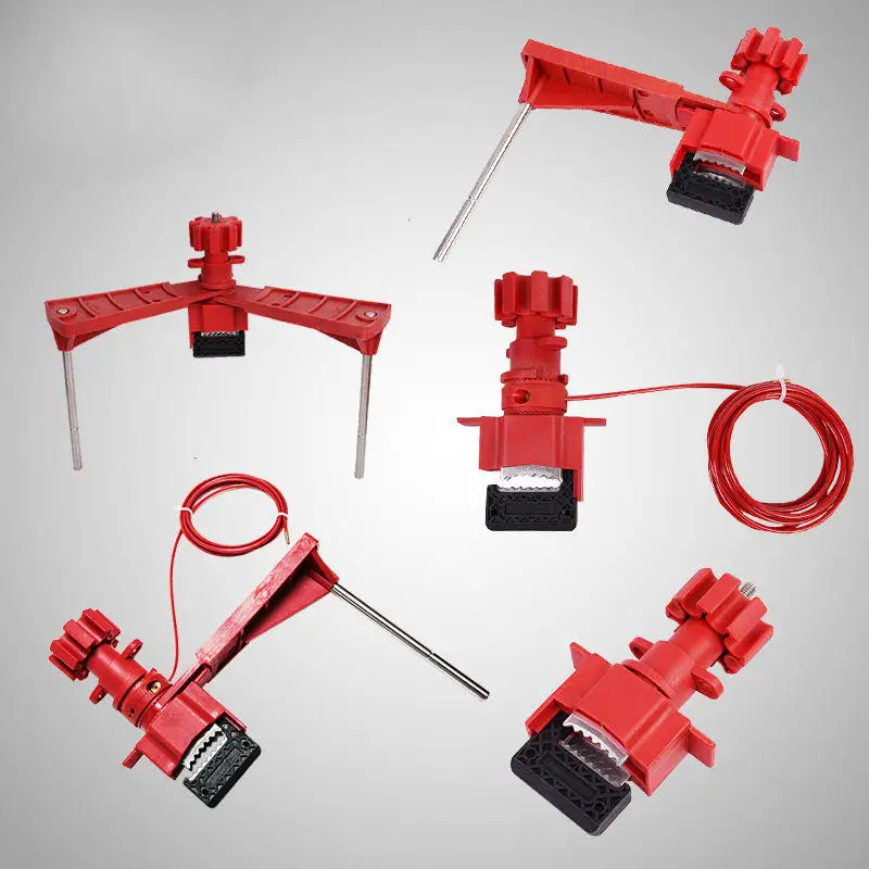 Industrial Safety Ball Valve Locks Adjustable Gate Valve Lock Pipeline