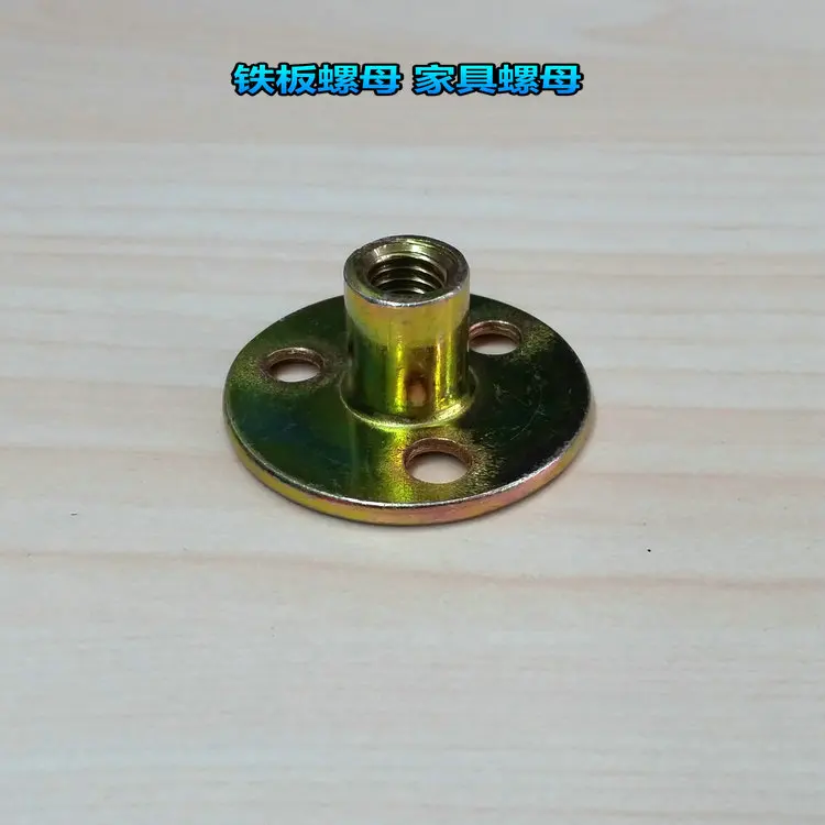 10 шт./лот M6 M8 M10 блокировочная гайка для мебели|furniture nut|nut locknut nut |