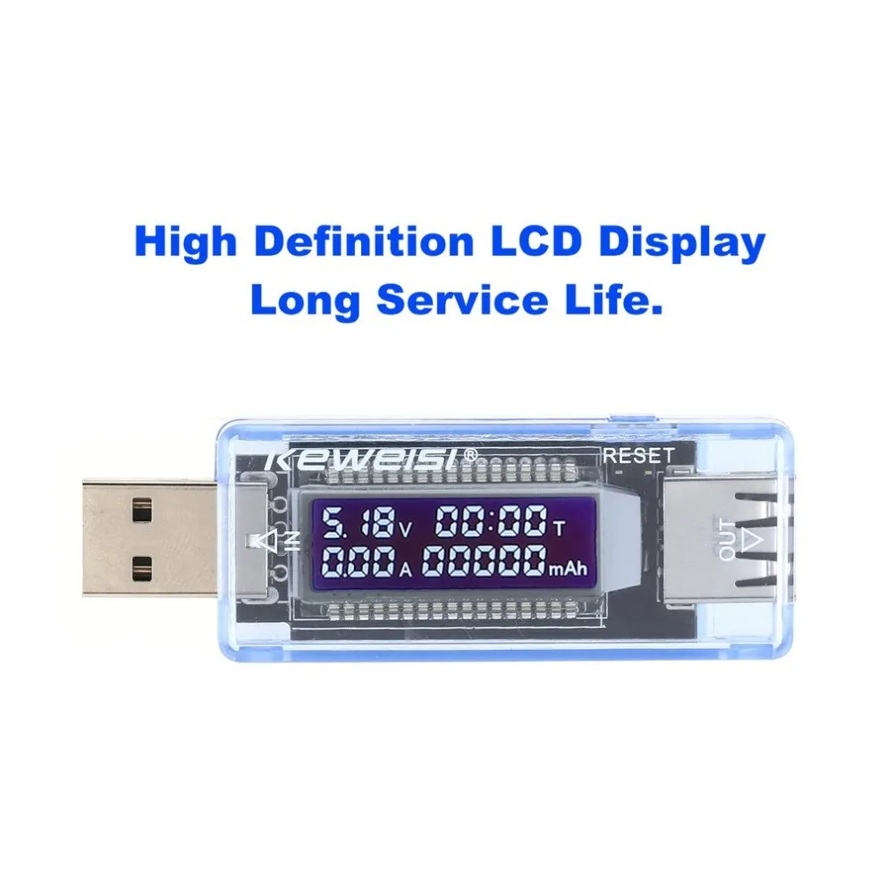 

3 in 1 Digital USB Charging Charger Doctor Ampmeter Voltmeter Current Voltage Tester Detector Mobile Power Battery Meter