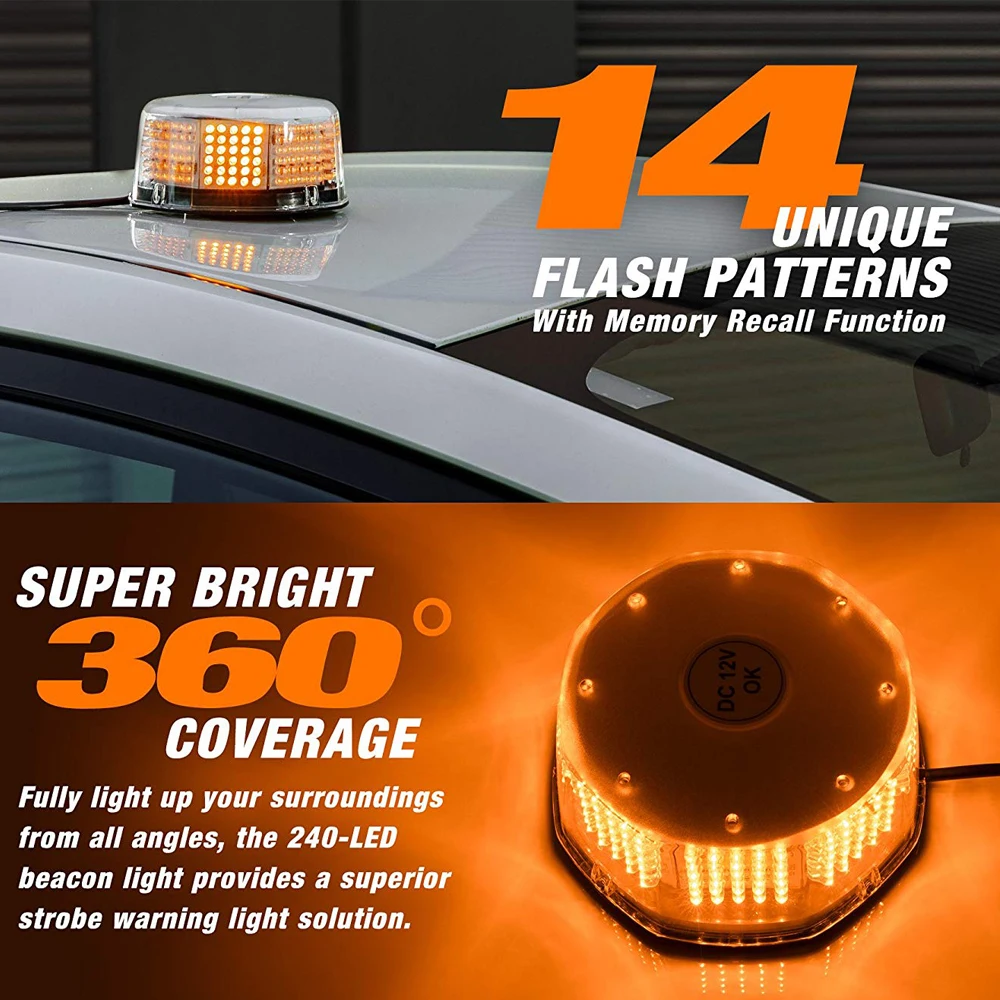 warning police lights