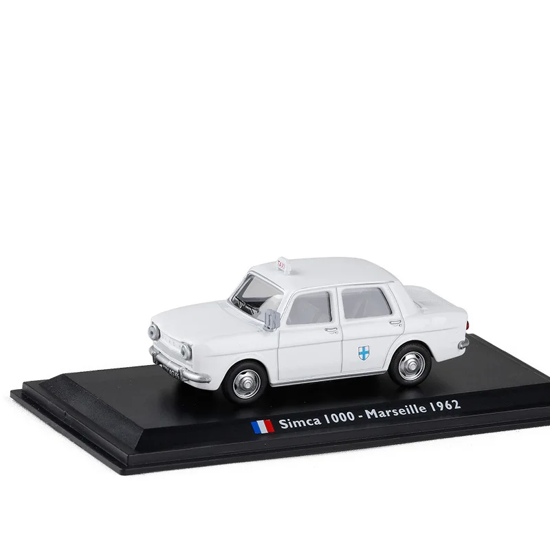 Высокая моделирования Симка 1000 французский Марсель такси 1962,1: 43 сплава автомобиль игрушки, Металл литье, коллекция игрушек, бесплатная