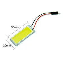 AUTO 36 led Dome Light White 50×20 mm COB C5W Car Auto Festoon Interior LED Lights Reading Bulb DC12V car styling Jul 17