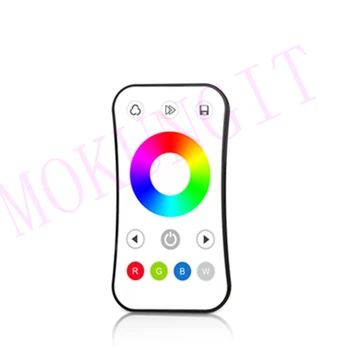 

2.4G RGB/RGBW Remote Control R8-1 Ultra-thin dimming wireless remote controller touch color ring RGB/RGBW remote 1 zone