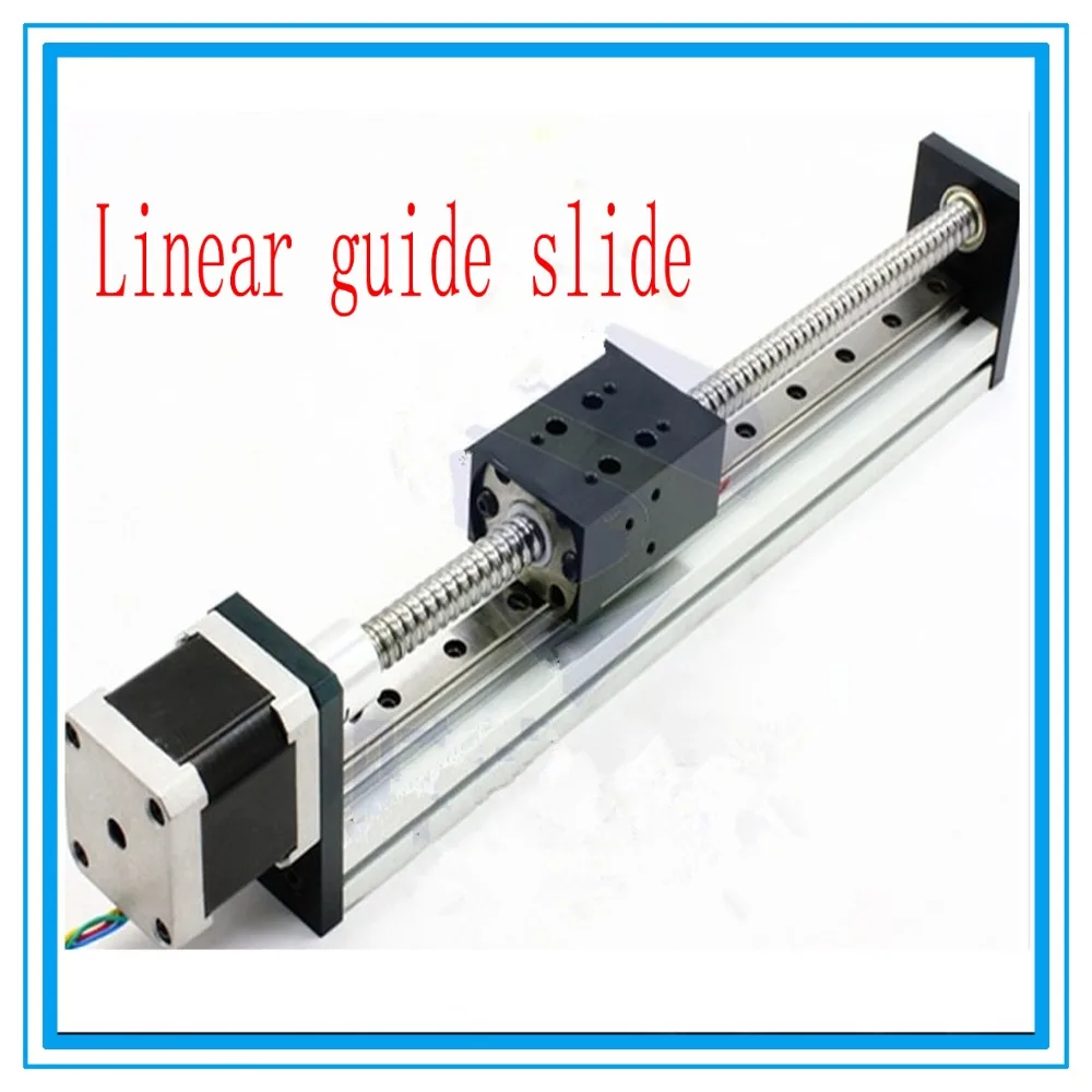 

DIY CNC engraving machine stepper motor CBX1610-100 ball screw slide rail linear slide containing 42/57 stepper motor