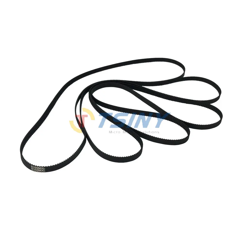 

10pcs 280MXL Timing Belt Loop Width 6mm Trapezoidal Tooth Belt B350MXL Length 711.2mm (28 inch)Fit for MXL Timing Belt Pulley