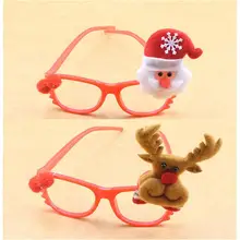Категория рождественские очки Рождественские Мультяшные очки детские игрушки пластиковые солнцезащитные очки рамки маленькие подарки для детей