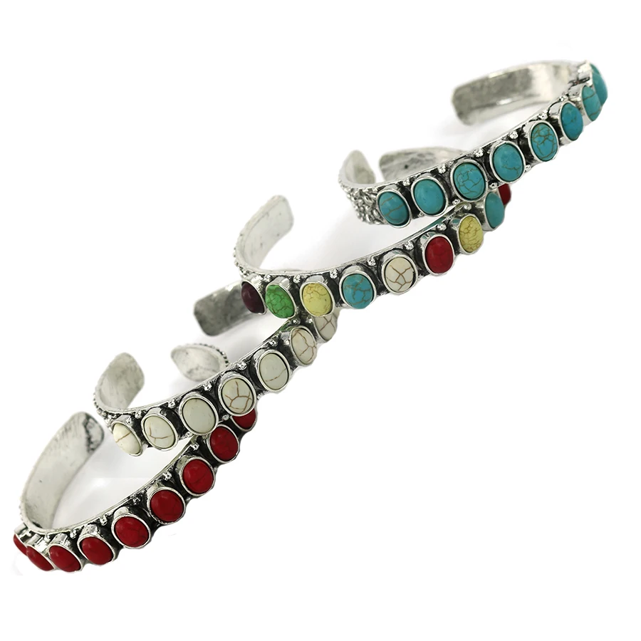 hot bohemian bracelet color stone t urquoise bracelet female popular jewelry bracelet bracelet