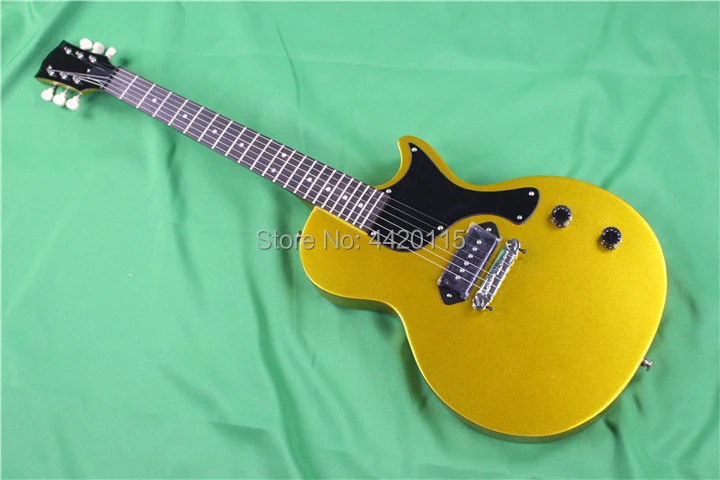 

Gleeson Instrument. Hot sale LP studio electric guitar. goldtop lp junior .high quality mahogany guitar. P90 pickups