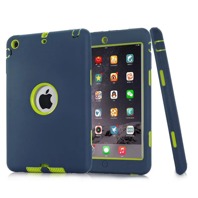 Eco-friendly Baby Safe Case For Apple IPad Mini Case Kids Shockproof TPU PC Tablet Case For IPad Mini 2 Mini 3 Mini 1 Cover (1)