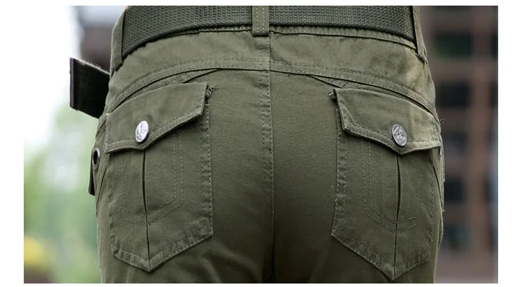 arrival2017boot вырезать в дырочку зауженные искусственно состаренные джинсы в стиле «хип повседневные камуфляжные Шорты culottes женские Армейский зеленый с несколькими карманами, Шорты комбинезоны