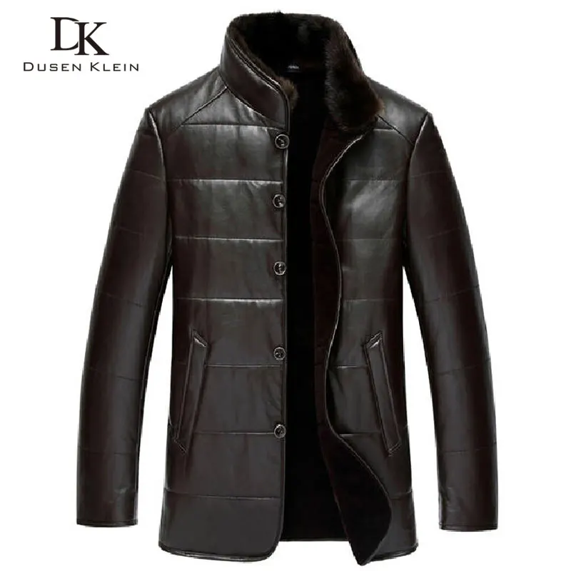 Купить Зимнее Кожаное Пальто Мужское