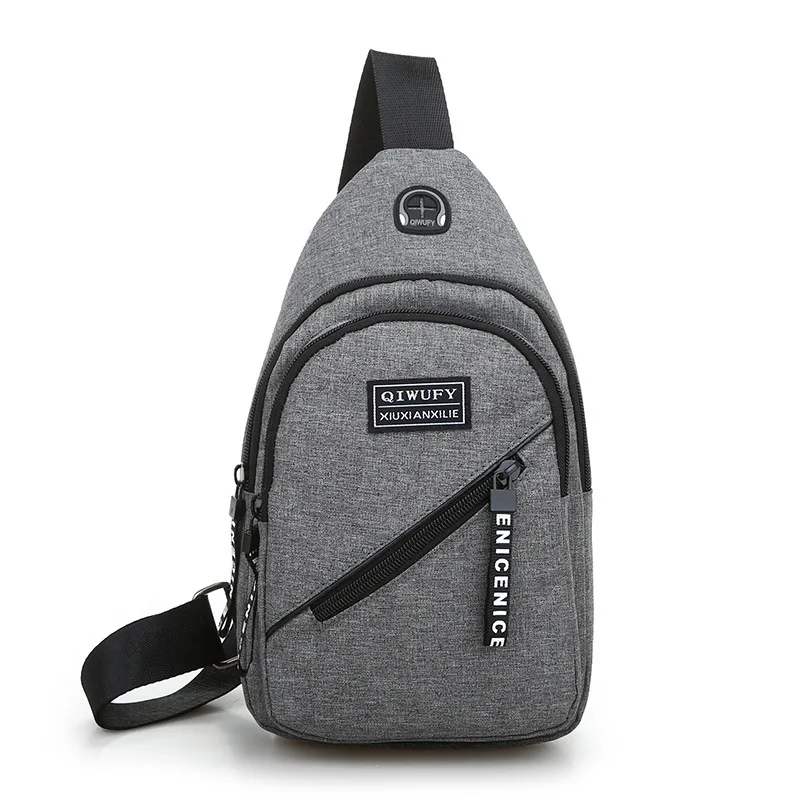 

Crossbody Bags for Men Canvas Messenger Chest Pack for Women Casual Sling Single Shoulder Bag Diagonal Travel Package sac a main