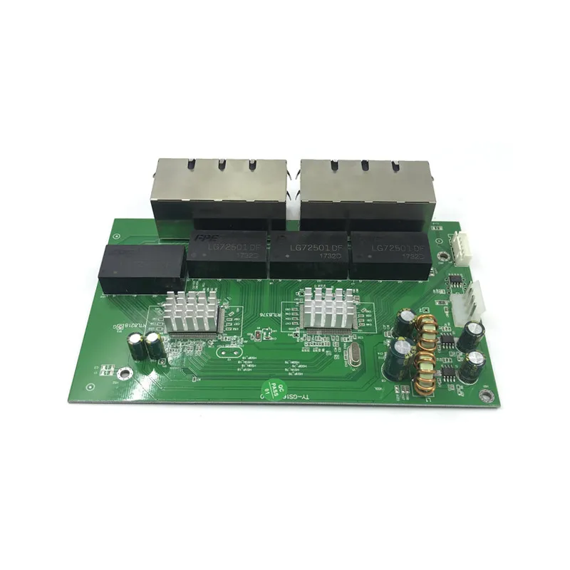 Oem 새 모델 16 포트 기가비트 스위치 데스크탑 rj45 이더넷 스위치 10/100/1000 mbps lan 허브 스위치 16 portas 마더 보드
