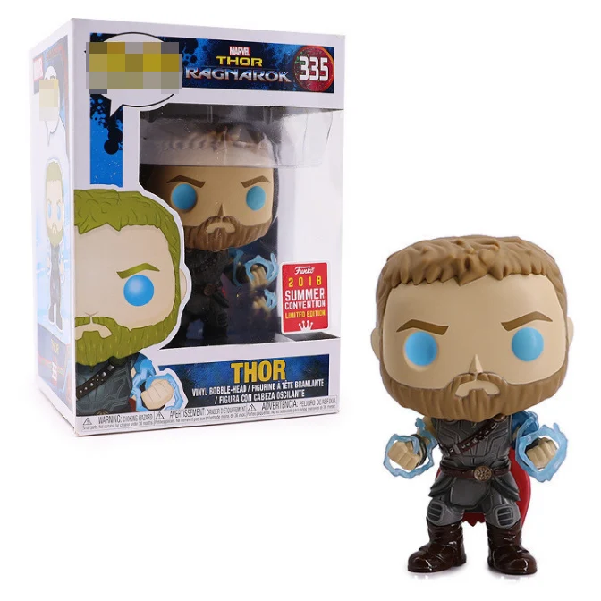FUNKO POP Marvel Мстители герой Тор Ограниченная серия фигурки игрушки Asgard принц сын