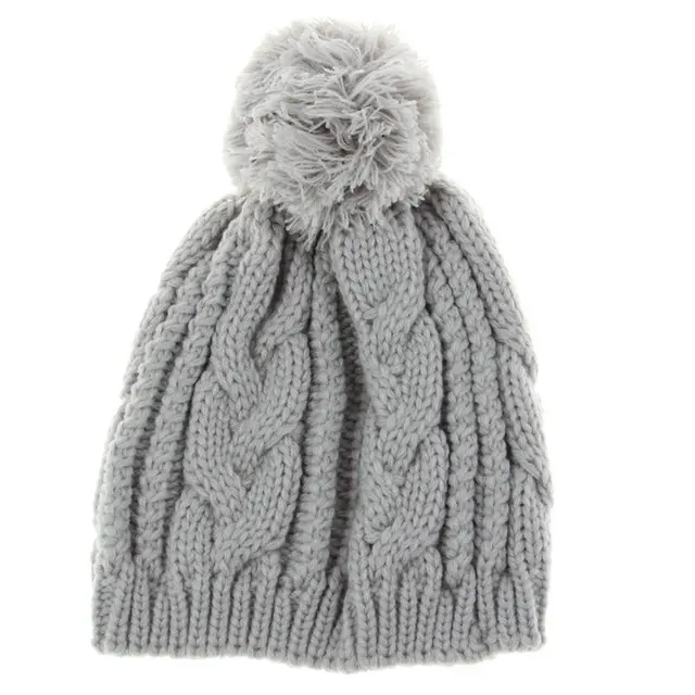 10pcs small wholesale pompom beanie cap beanie winter cap beanie soft knit skullies men and