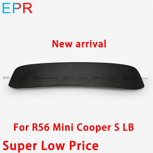

For R56 Mini Cooper S LB FRP Fiber Glass Roof Spoiler (3 Door Hatch Only) Wing Accessories