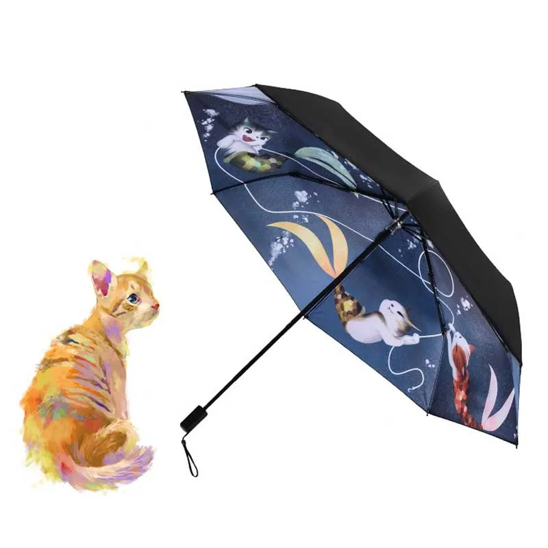 

Wholesale Adults Children Pocket Foldable Dual-purpose UV Protection Sunshade Rain Umbrella Outdoor Sport Camping Accessories