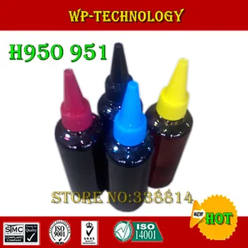 

100ML*4 High speed Dye refill ink specialized suit for HP950 HP951 cartridge, suit for HP 8100 8600 printer ,Quality Ink.