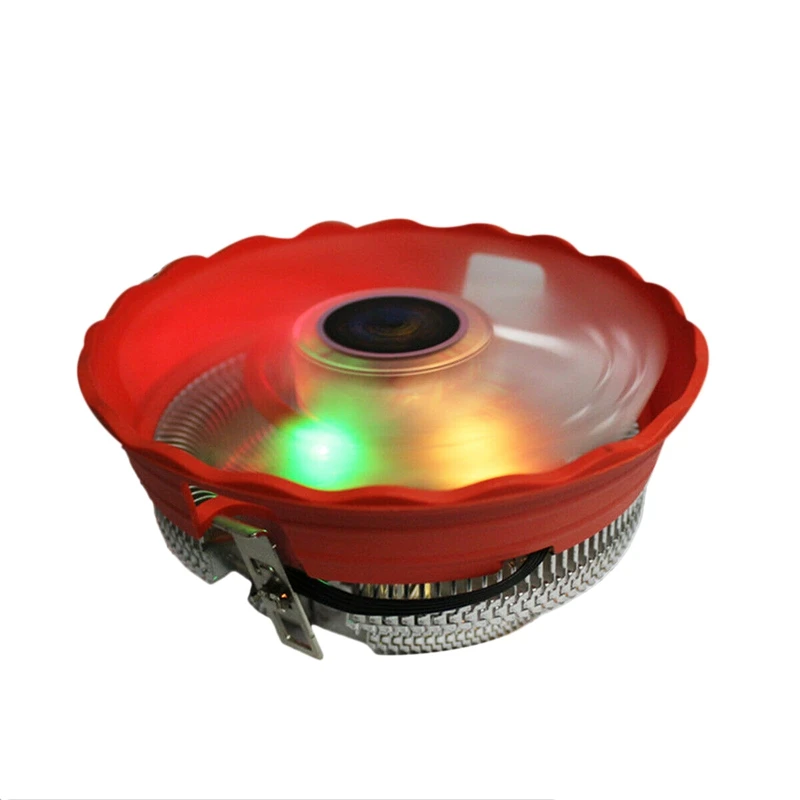 Cpu Cooler 12Cm 3Pin Led Rgb Cooling Fan For Lga 775/1156/1155/1151/1150/Amd Cpu Cooler 12Cm 3Pin Led Rgb Cooling Fan For Lga 775/1156/1155/1151/1150/Amd