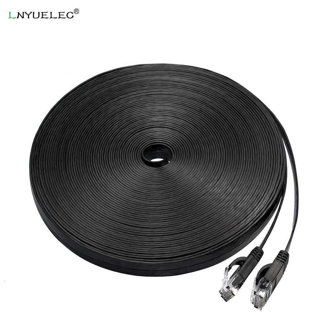 Кабель Ethernet LNYUELEC Cat6 Lan 30 м кабель UTP CAT 6 RJ45 сетевой Соединительный шнур для