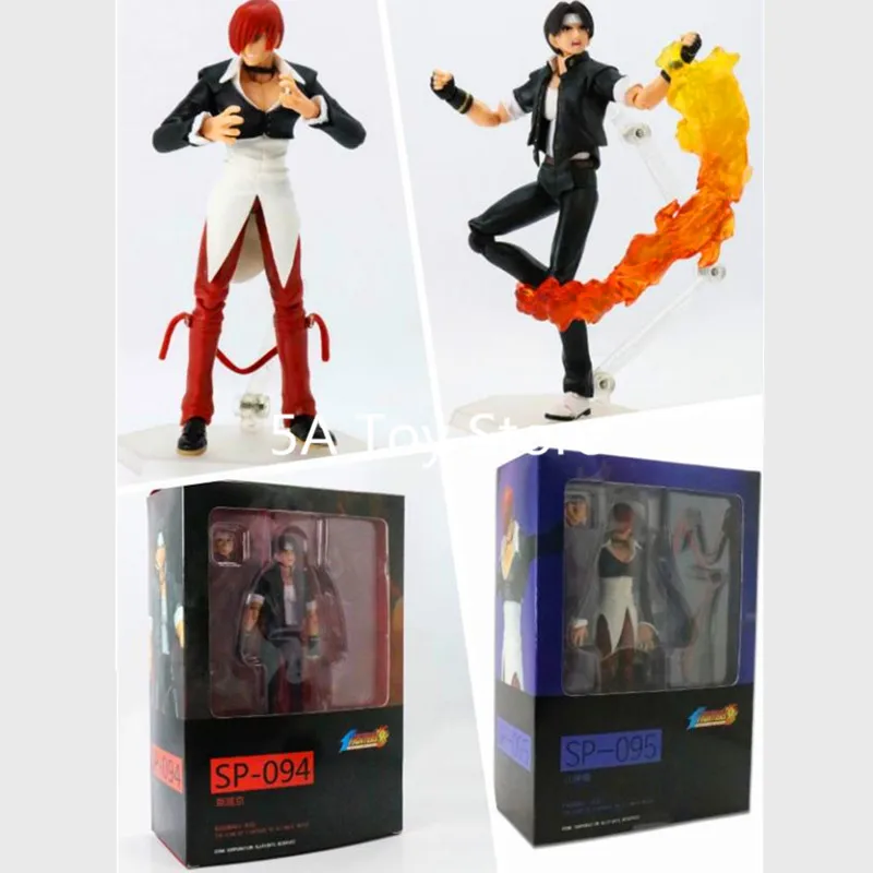 Figma игра КОФ Король бойцов кё Кусанаги SP 094 Iori Ягами 095 ПВХ фигурку Модель игрушки 15