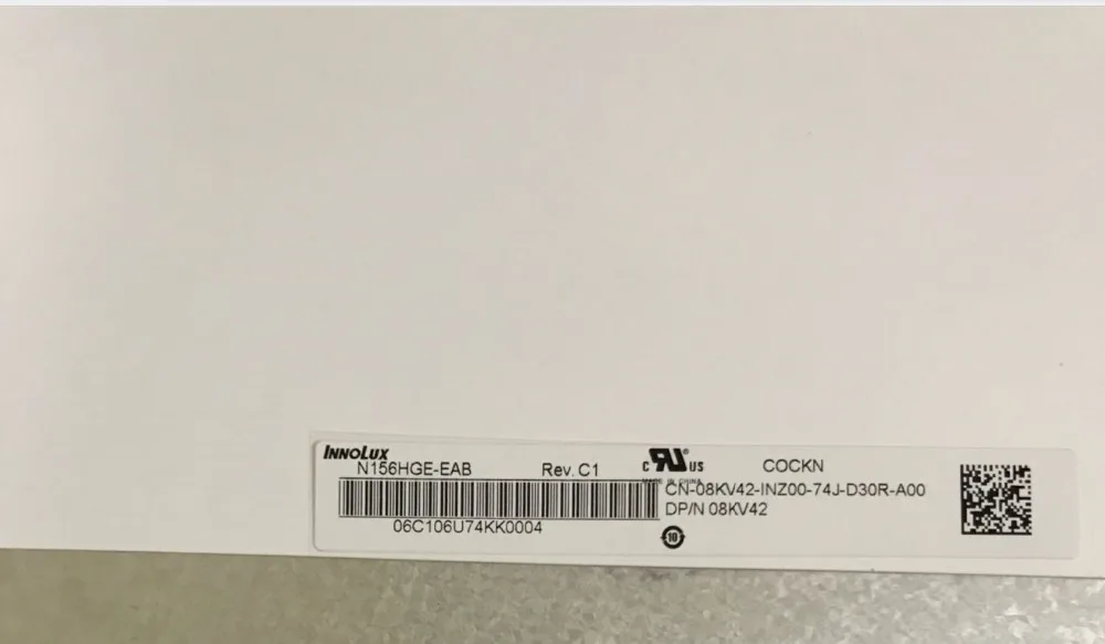 

N156HGE-EAB Rev.C1 C2 N156HGE EAB LED Screen LCD Display FHD 1920X1080 Matrix for laptop 15.6" Matte 30Pin Panel Replacement