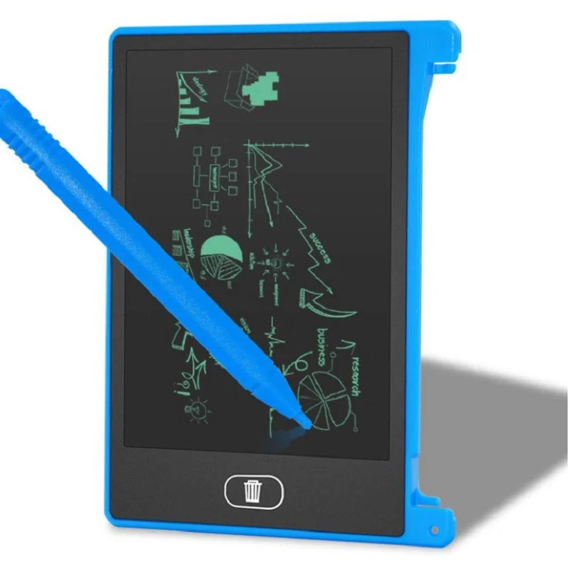 Electronic Tablet Board ultra-thin Board Mini office 4.4 inch LCD Writing Tablet Digital Drawing Tablet Handwriting Pads lcd writing tablet 12 inch electronic drawing writing board handwriting pad message graphics board kids writing board lock key