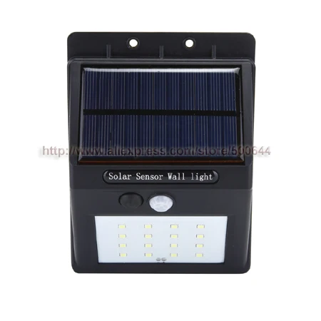 16 LED Sans Fil Propulser Mouvement Solaire Capteur de Lumière Mur Solaire Lampe Étanche Jardin Pathway Pelouse Lampe DHL/FEDEX/EMS Livraison Gratuite