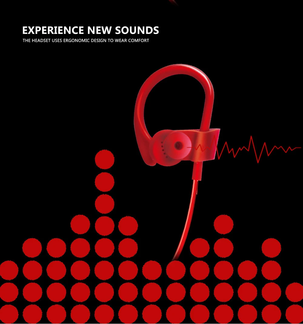 Bluetooth Headphones Stereo Bass Headset Earbuds Wireless Sport Headset Bluetooth 5.0 Headphones Wireless Neckband Headphone (1)