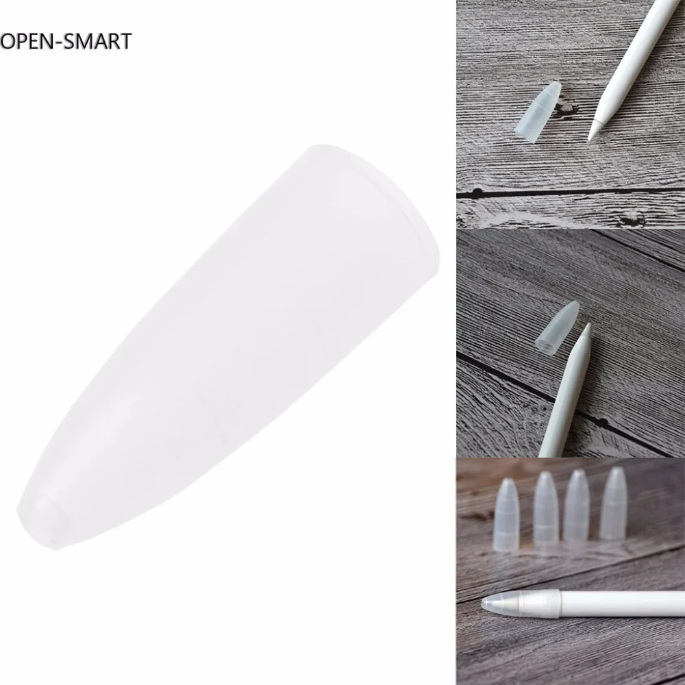

OPEN-SMART Transparent Plastic Tip Nib Protector Cap Cover Case for iPad Pro 9.7 10.5 12.9 Apple Pencil