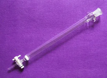 

100ml,24/29,Glass Chromatography Column,OD 25mm,Body Effective Length is 300mm,With PTFE Stopcock