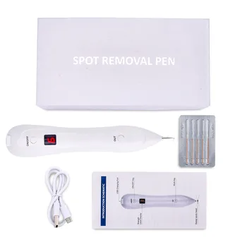 

6 Level Laser Freckle Removal Plasma Pen Remove Mole Black Spot Face Wart Tag Tattoo Face Corrector LCD Electric Skin Care Tool
