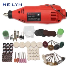 180 Вт маленькая мельница dremel ручная дрель 8000-30000 об/мин мини шлифовальная машина 03,2 мм Зажимной патрон для dremel домашний инструмент DIY