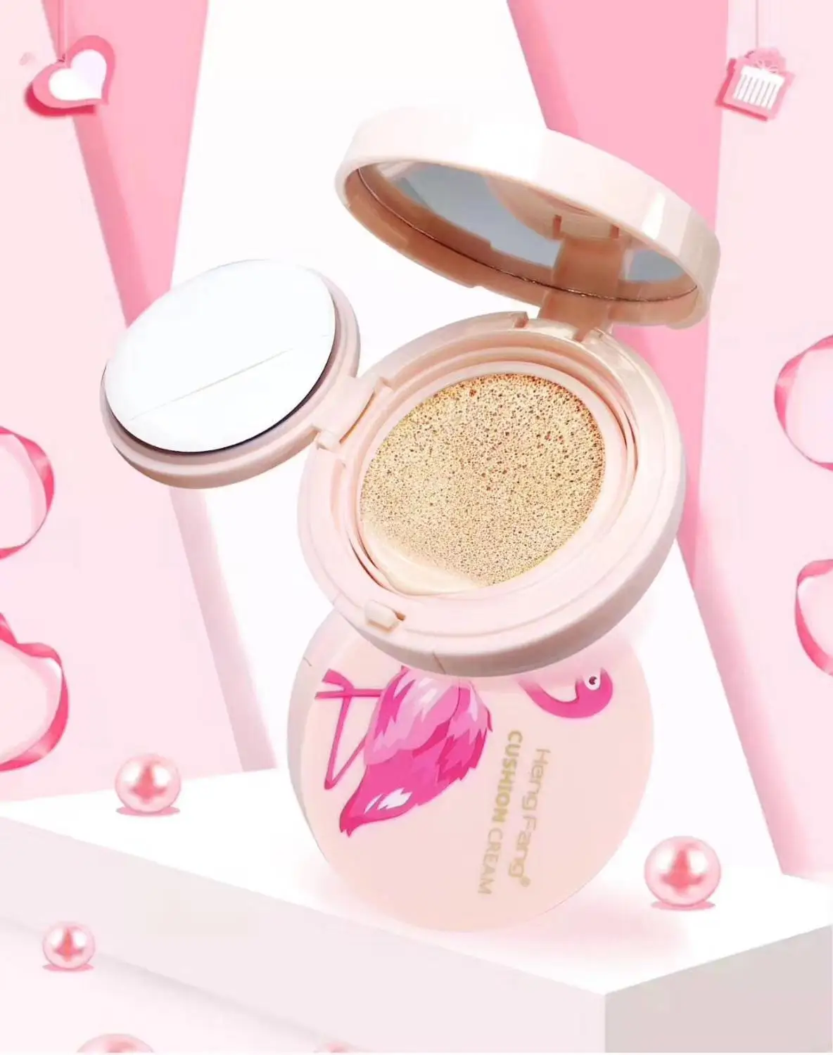 

Hengfang flamingo series, bright and condensed air cushion CC cream H8480