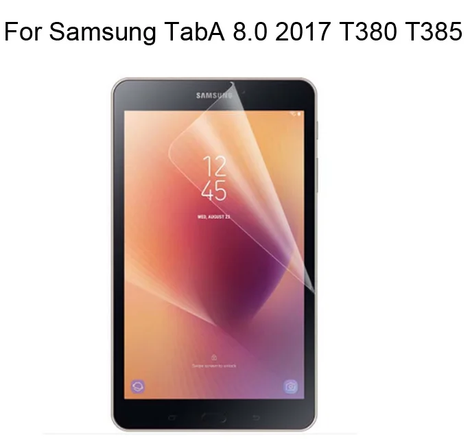 

High Clear Screen Protector Film Anti-Fingerprint Protective Film For Samsung Galaxy Tab A 8.0 T380 T385 2017 8.0 inch
