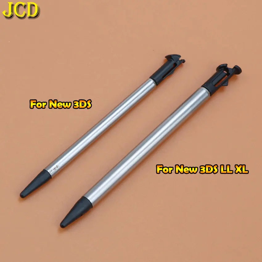 

JCD 1pcs Retractable Metal Touch Screen Stylus Pen Set For Nintend For Nintend New 3DS For New 3DS LL XL Gaming Accessory