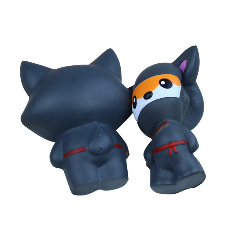 Новое животное jumbo Kawaii Ninja мягкое медленно поднимающееся удовольствие игрушки