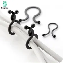 30Pcs Mini Cable winder wrapped Cord Line Plug Earphone Cable Bobbin Winder Clip Holder Wrap Wire