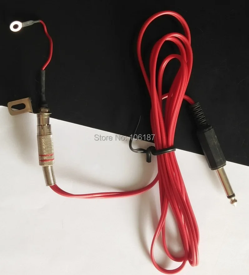 

1Set Tattoo RCA Jack Conversion Kit Plug Tattoo Clip cords For Tattoo Power Supply