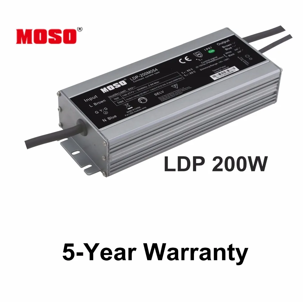 Buy 5pcs 200W MOSO Led Driver LDP Prog Dimmable
