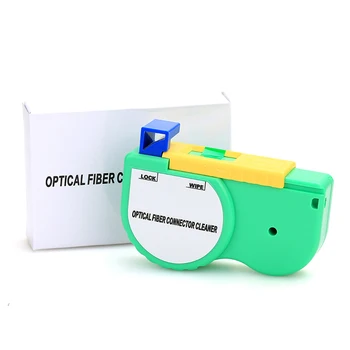 

Fiber Optic Cleaner Box for SC,FC,MU,LC,ST,D4,DIN,MPO,MTP, Optic Conector Cleaning Cassette, 500 times