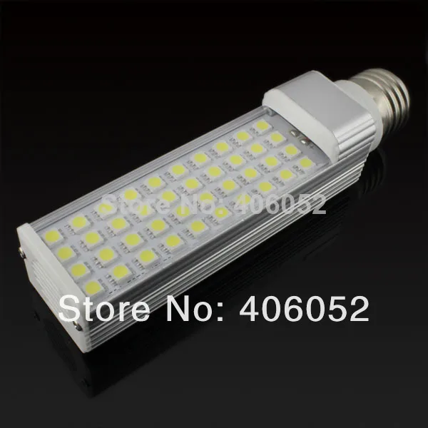 10 X AC110V 240 V 220v Высокая яркость 40 светодиодов smd 5050 led кукурузная лампа g24 e27 9w