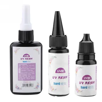 

Instant Strong Super Glue DIY Craft Crystal Transparant UV Quick-drying Liquid Clear Adhesive Glue Hard Curing Resin Gel