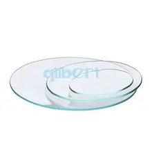 Couvercle de gobelet en verre dur bombé, fournitures de laboratoire pour expérience chimique, 45/60/70/80/90/100mm