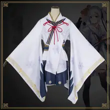 Халат-кимоно для девочек, аниме, карнавальный костюм, платье для выступлений, Национальный японский женский костюм юката на Хэллоуин, Размеры s m l xl