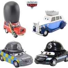 Disney Pixar; автомобили; литье под давлением Металлический Игрушечный Автомобиль королева британского Королевского защитника полиция королева охранная модель автомобиля игрушка мальчик подарок на день рождения