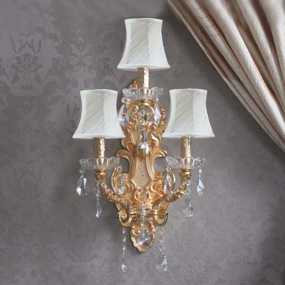 Preise Moderne Kristall Wand Lichter Korridor Industrielle Wand Lampe schlafzimmer Zeitgenössische Wand Leuchte Nacht Kristall Wand Lampe Wohnzimmer Wandleuchte aus Gold für den Innenbereich Eitelkeit Licht Badezimmerlicht
